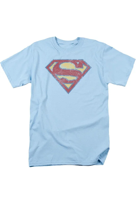 Men's Shirts with Graphic SleevesSuperman Super S Short Sleeve Adult Tee / T-Shirt