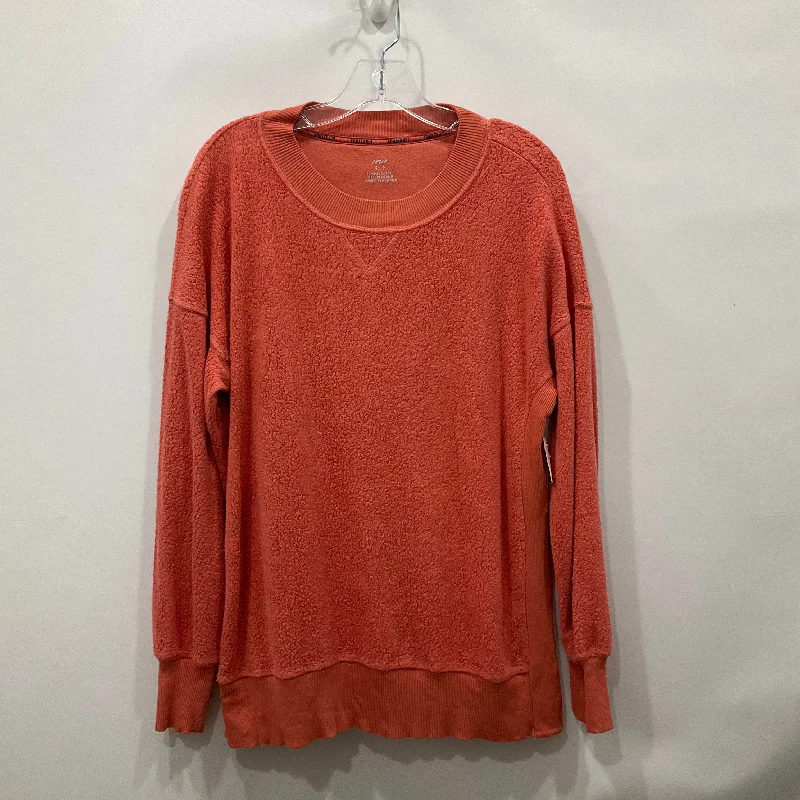 Practical Men's Water-Resistant HoodiesSweatshirt Crewneck By Aerie In Coral, Size: S Practical Men's Water-Resistant HoodiesSweatshirt Crewneck By Aerie In Coral, Size: S