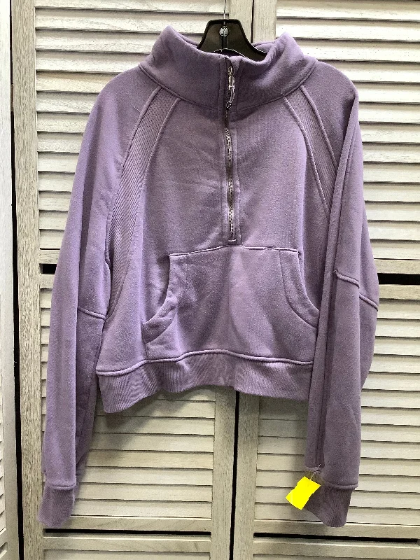 Men's Hoodies with InsulationSweatshirt Collar By Clothes Mentor In Purple, Size: Xl Men's Hoodies with InsulationSweatshirt Collar By Clothes Mentor In Purple, Size: Xl