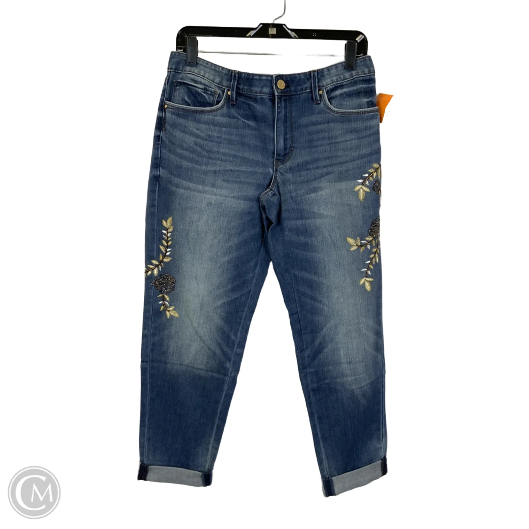 Zip-Fly Men's JeansJeans Boyfriend By White House Black Market In Blue Denim, Size: 10