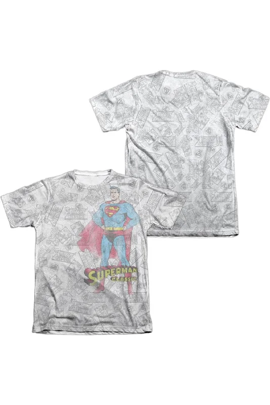 Men's Shirts for CampingSuperman Classic (Front/Back Print) Adult 65/35 Poly/Cotton Short Sleeve Tee / T-Shirt Men's Shirts for CampingSuperman Classic (Front/Back Print) Adult 65/35 Poly/Cotton Short Sleeve Tee / T-Shirt