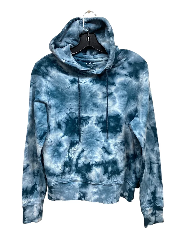 Cool Men's Graphic HoodiesSweatshirt Hoodie By Athleta In Tie Dye Print, Size: M