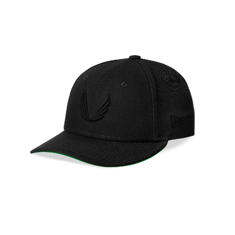 Oversized Bucket HatsNew Era® 59Fifty® Low Profile Hat - Black/Black "Wings"