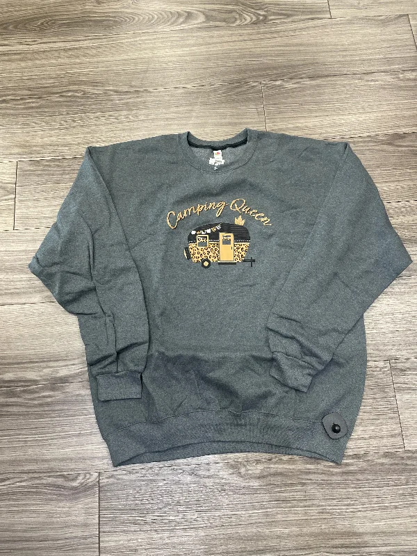 Men's Hoodies with Heavy-Duty ZippersSweatshirt Crewneck By Fruit Of The Loom In Grey, Size: Xl Men's Hoodies with Heavy-Duty ZippersSweatshirt Crewneck By Fruit Of The Loom In Grey, Size: Xl