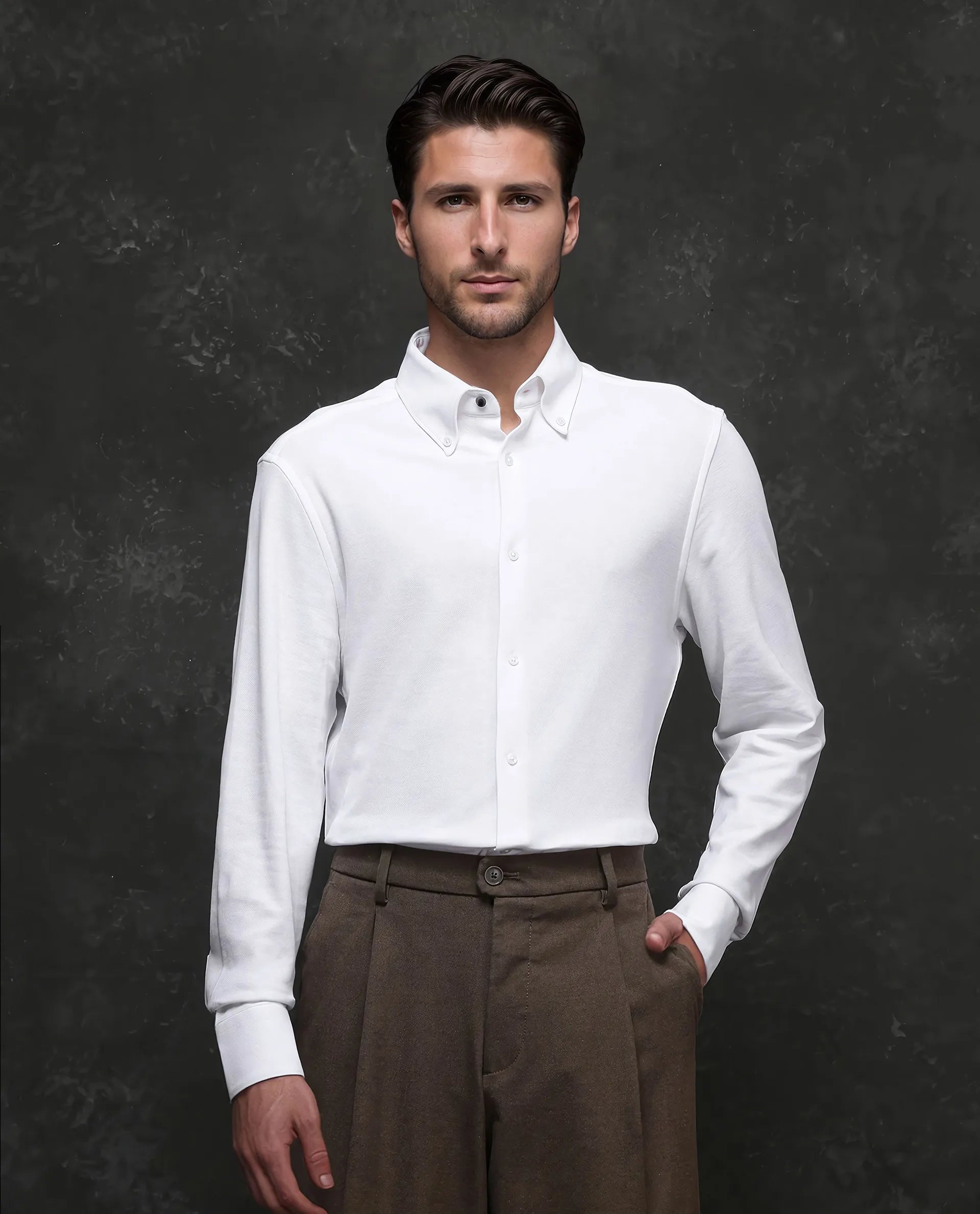 Men's Luxury Shirts for High-End FashionRare Rabbit Men Vane White Cotton Fabric Full Sleeves Regular Collar Regular Fit Plain Shirt Men's Luxury Shirts for High-End FashionRare Rabbit Men Vane White Cotton Fabric Full Sleeves Regular Collar Regular Fit Plain Shirt