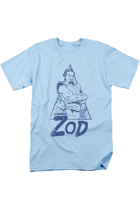 Men's Shirts with High NecksSuperman Vintage Zod Short Sleeve Adult Tee / T-Shirt