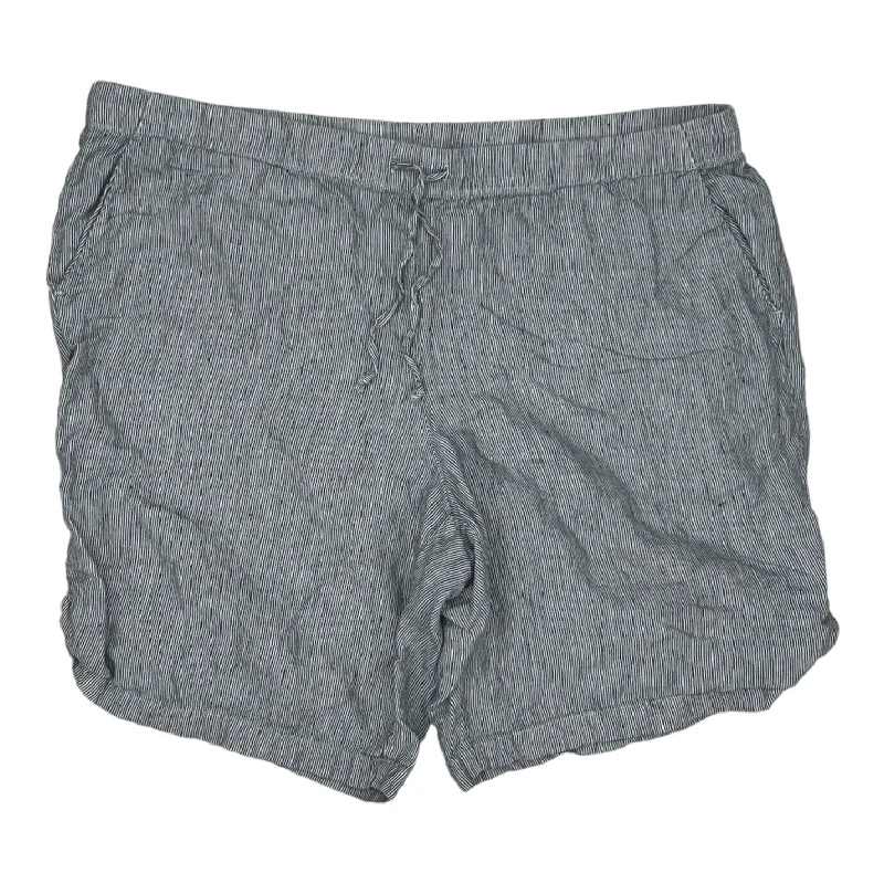 Easy-Care Men's Machine-Washable Casual ShortsBLUE SHORTS by J. JILL Size:XL