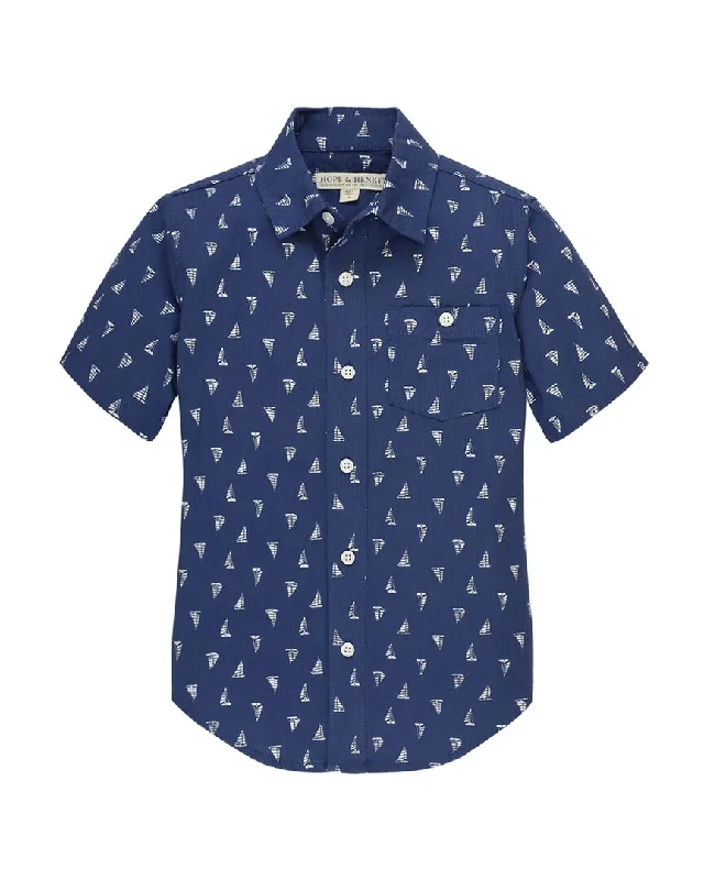 Men's Timeless Dress Shirts for Enduring StyleHope & Henry Seersucker Printed Shirt