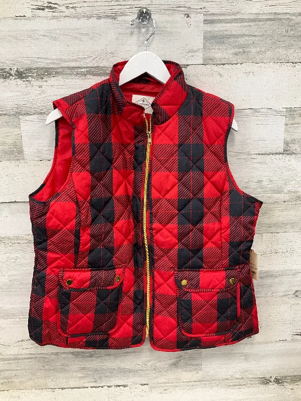 Winter-Ready Men's CoatsVest Puffer & Quilted By St Johns Bay In Red, Size: Xl