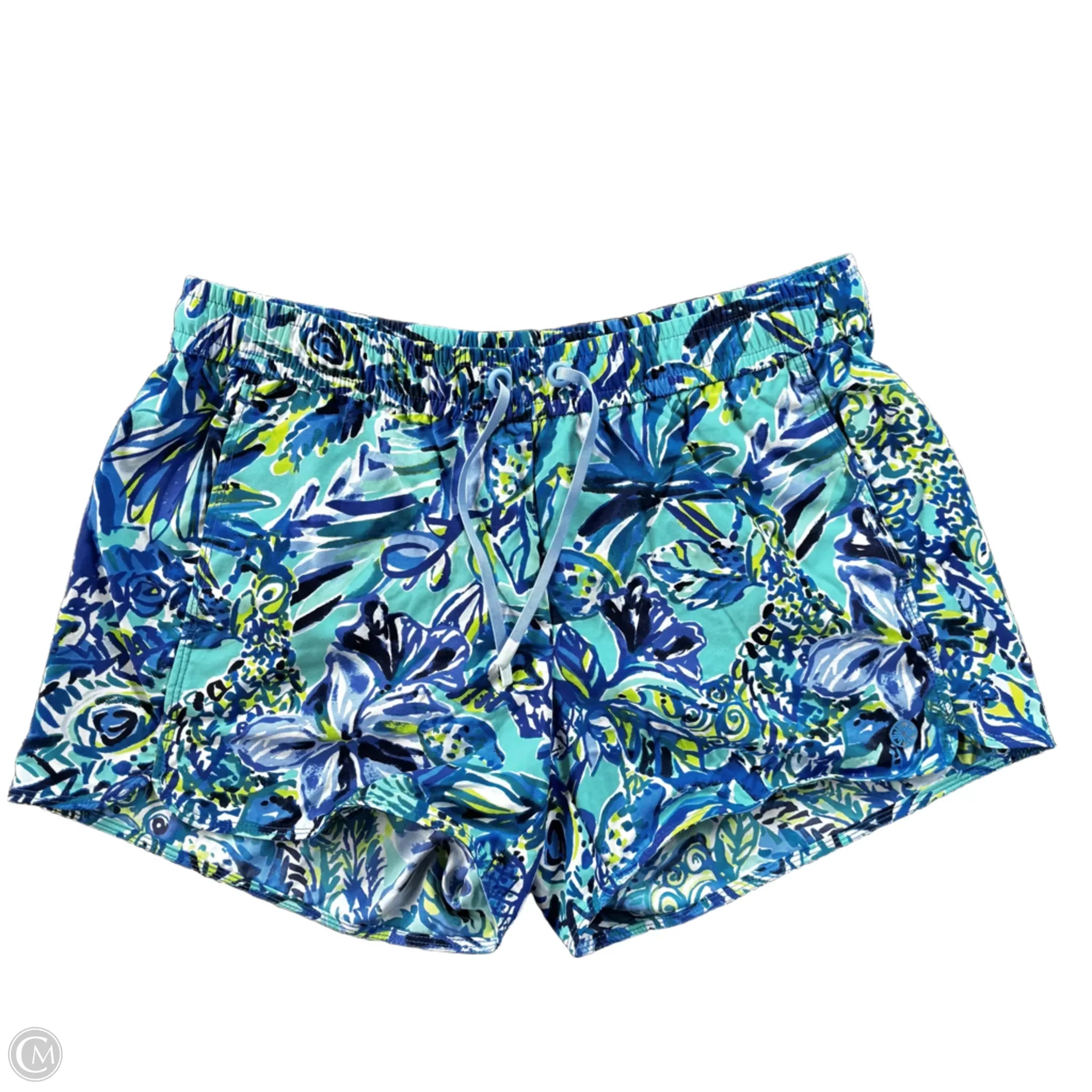 Men's Classic Denim Jean ShortsShorts Designer By Lilly Pulitzer In Blue, Size: S