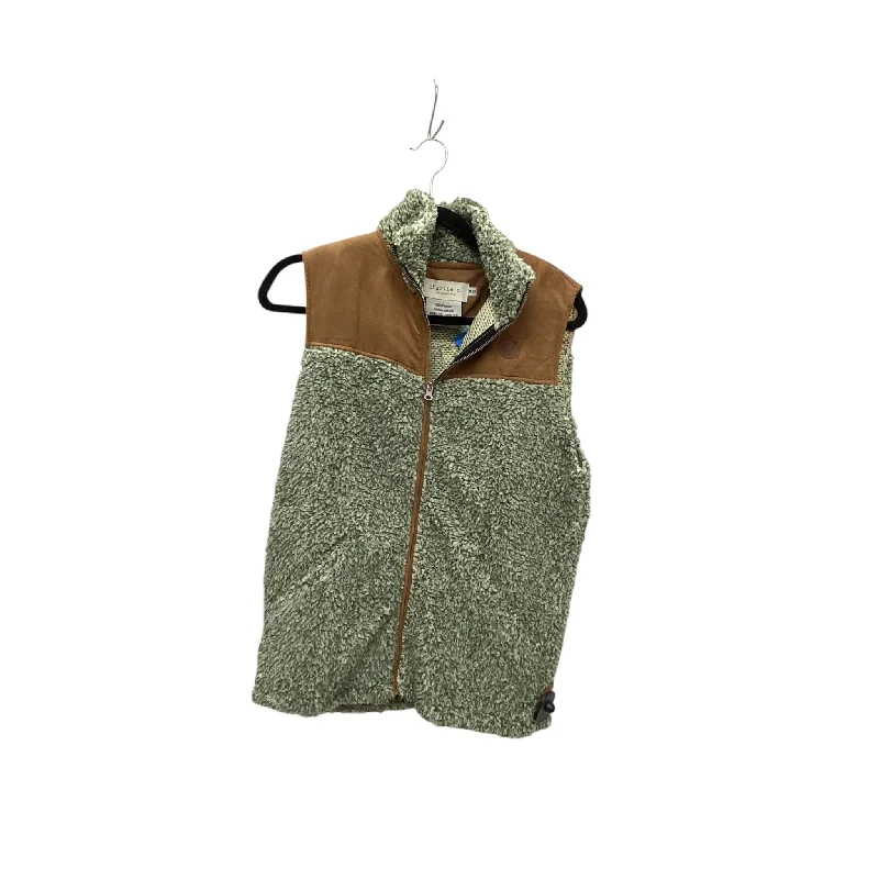 Men's Coats for AutumnVest Faux Fur & Sherpa By Clothes Mentor In Green, Size: Xs