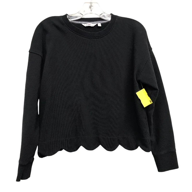 Men's Hoodies with Hidden ZippersSweatshirt Crewneck By Vineyard Vines In Black, Size:M Men's Hoodies with Hidden ZippersSweatshirt Crewneck By Vineyard Vines In Black, Size:M