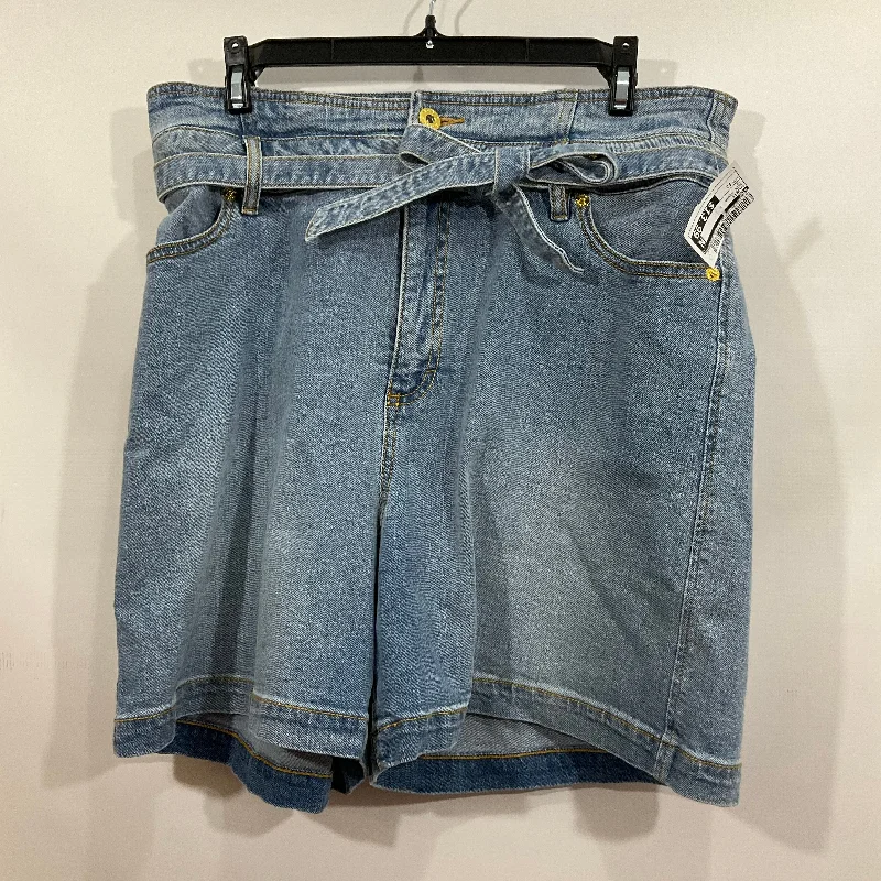 Men's Versatile Cargo Shorts for Everyday UseSHORTS by INC In BLUE DENIM, Size: 12