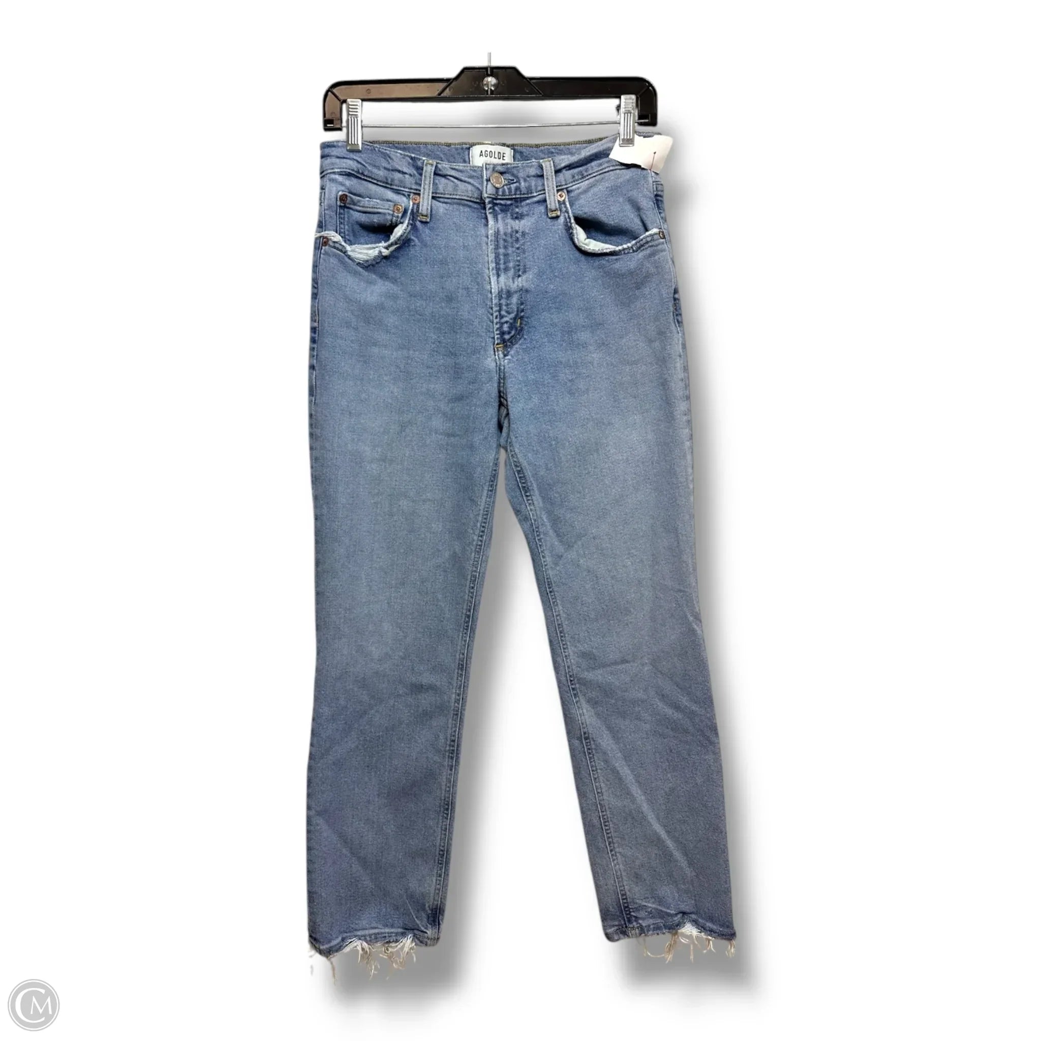 Authentic Men's Denim JeansJeans Straight By Agolde In Blue Denim, Size: 4