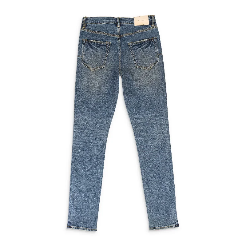 High-Quality Men's JeansONE YEAR SLIM Indigo SKINNY JEANS