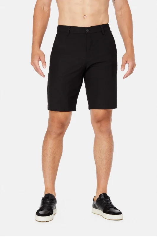 Men's Quick-Drying Swimwear ShortsInfinity 11" Chino Short In Black