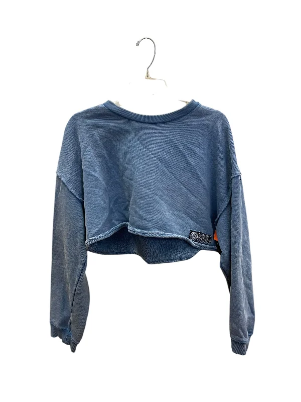 Men's Hoodies with DrawstringsAthletic Sweatshirt Crewneck By Cmc In Blue, Size: Xl