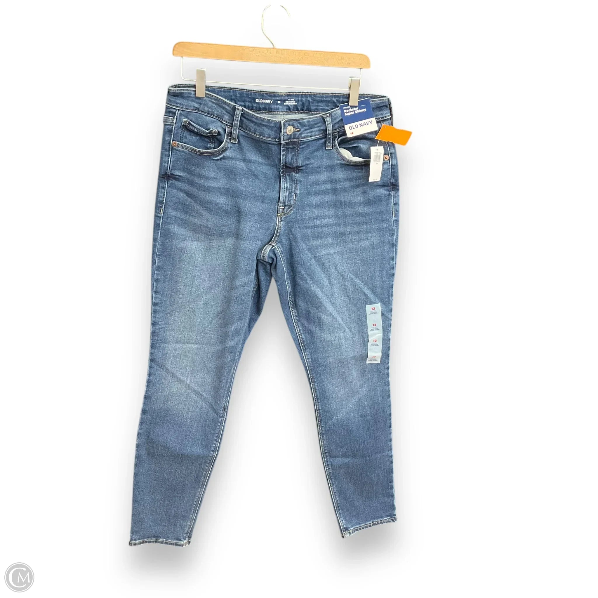 Inexpensive Rip and Tear Men's JeansJeans Skinny By Old Navy In Blue, Size: 12