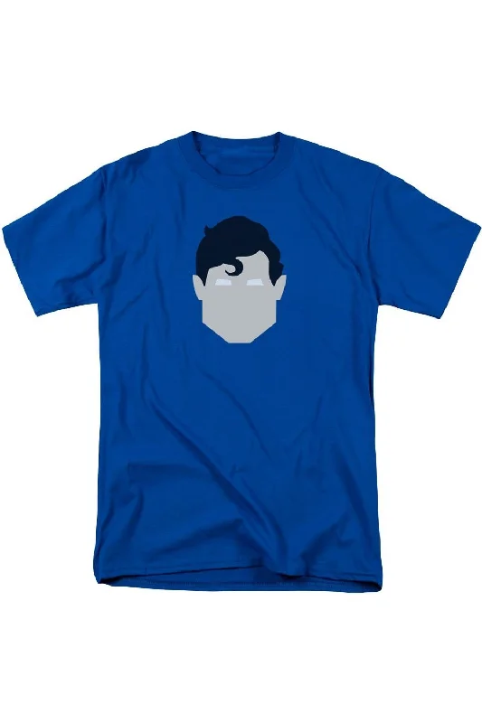Men's Shirts with Raw-Edge HemlinesSuperman Supes Head Short Sleeve Adult Tee / T-Shirt Men's Shirts with Raw-Edge HemlinesSuperman Supes Head Short Sleeve Adult Tee / T-Shirt