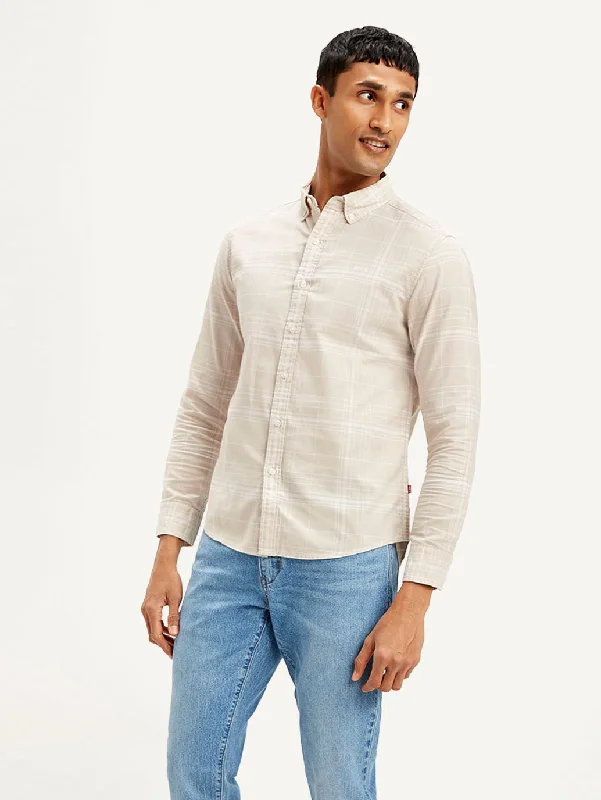 Men's Performance Shirts for Active LifestylesMen's Checkered Slim Fit Shirt