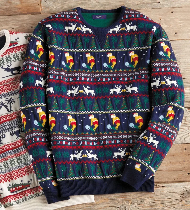 Men's Sweaters for Outdoor ActivitiesMen's Merino Crew Sweater In Twilight