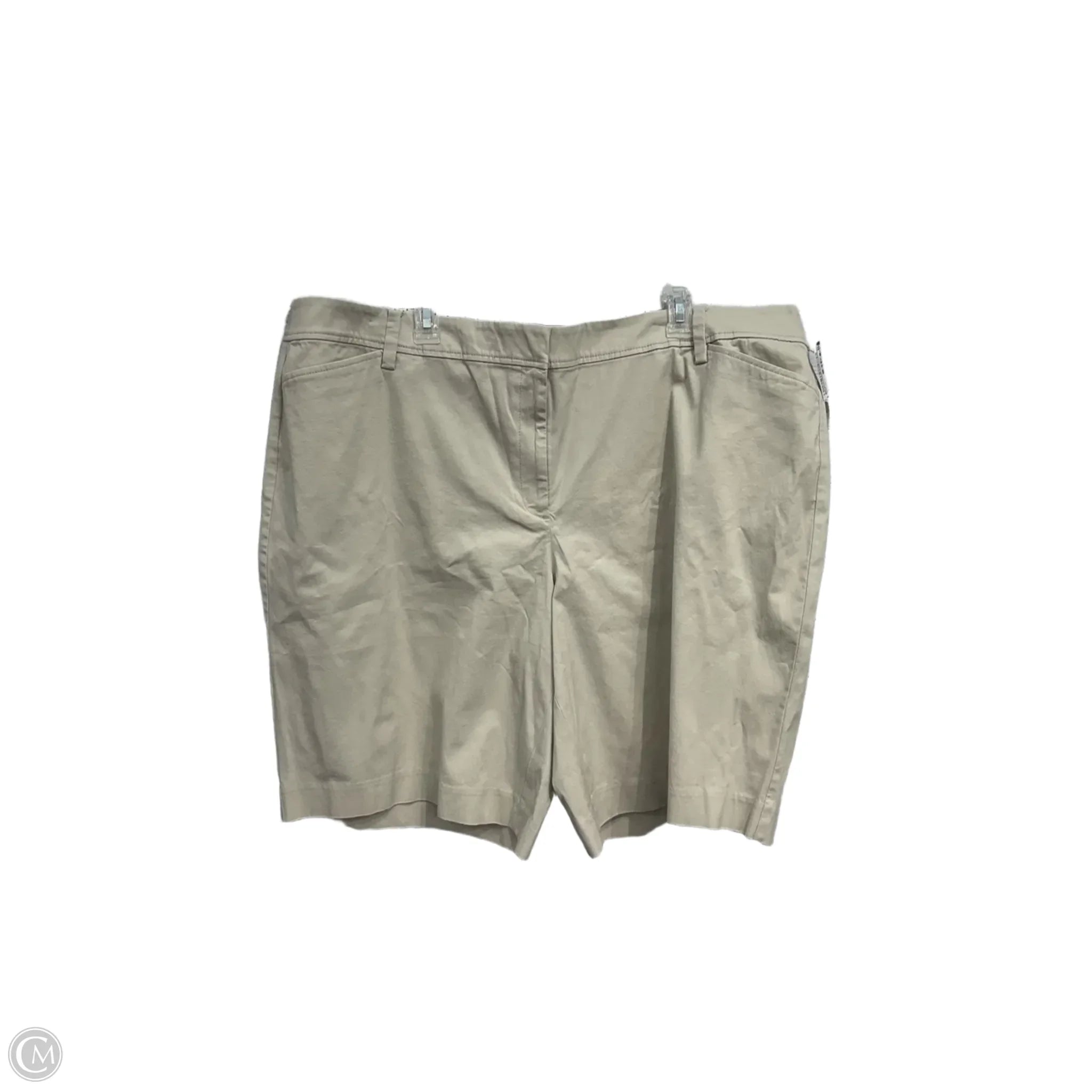 Men's Weather-Resistant Outdoor ShortsShorts By Talbots In Tan, Size: 22