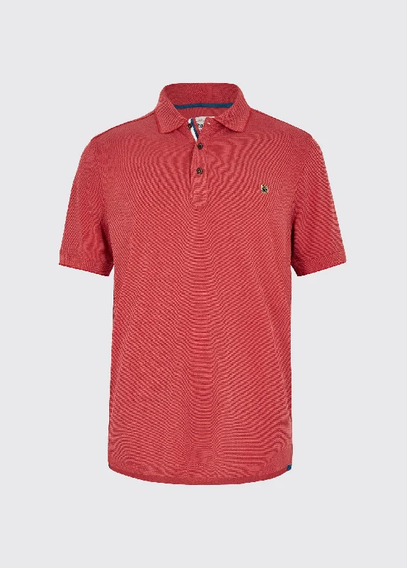 Men's Shirts with Surplice HemlinesMorrison Polo - Nantuck Red