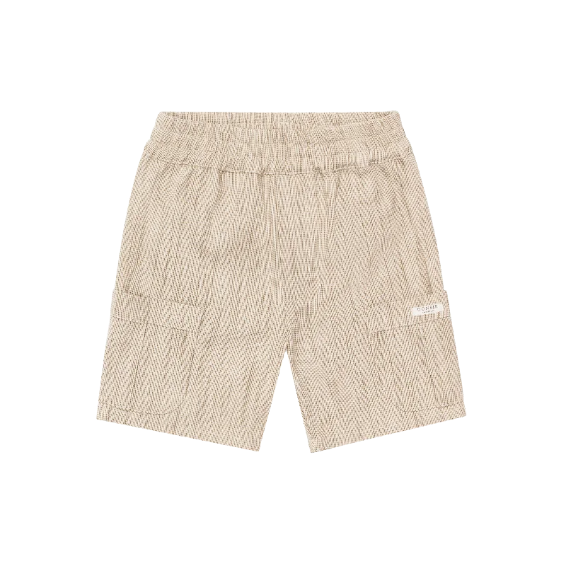 Quick-Dry and Breathable Men's Running ShortsAleid Shorts | Sesame - White Striped