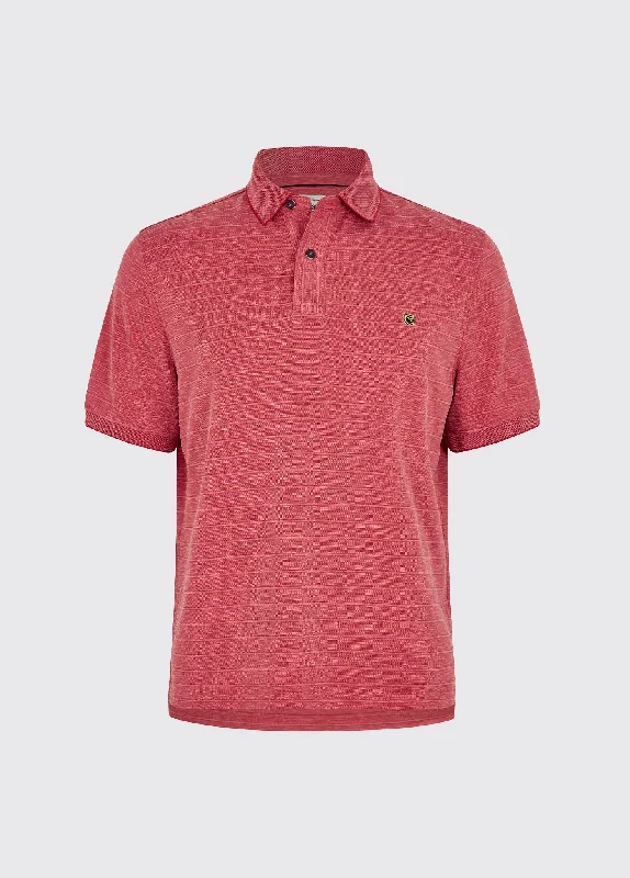 Striped Men's TopsMoorings polo shirt - Nantuck Red