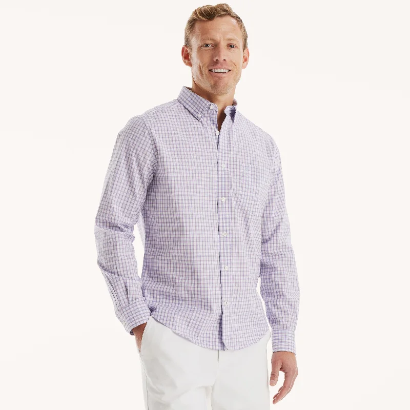 Men's Color-Blocking Shirts for a Statement LookNautica Mens Classic Fit Wrinkle-Resistant Plaid Shirt Men's Color-Blocking Shirts for a Statement LookNautica Mens Classic Fit Wrinkle-Resistant Plaid Shirt