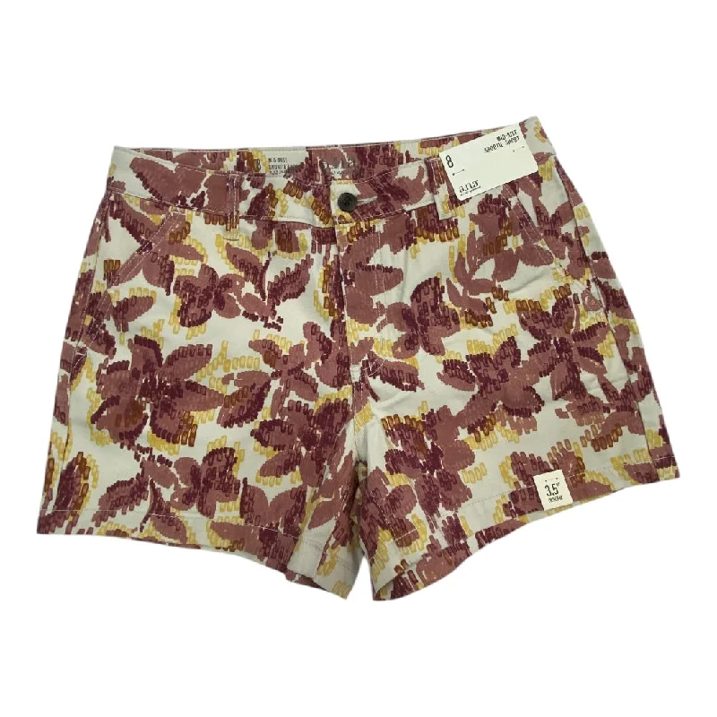 Modern Men's Patterned ShortsShorts By Ana In Multi, Size:8