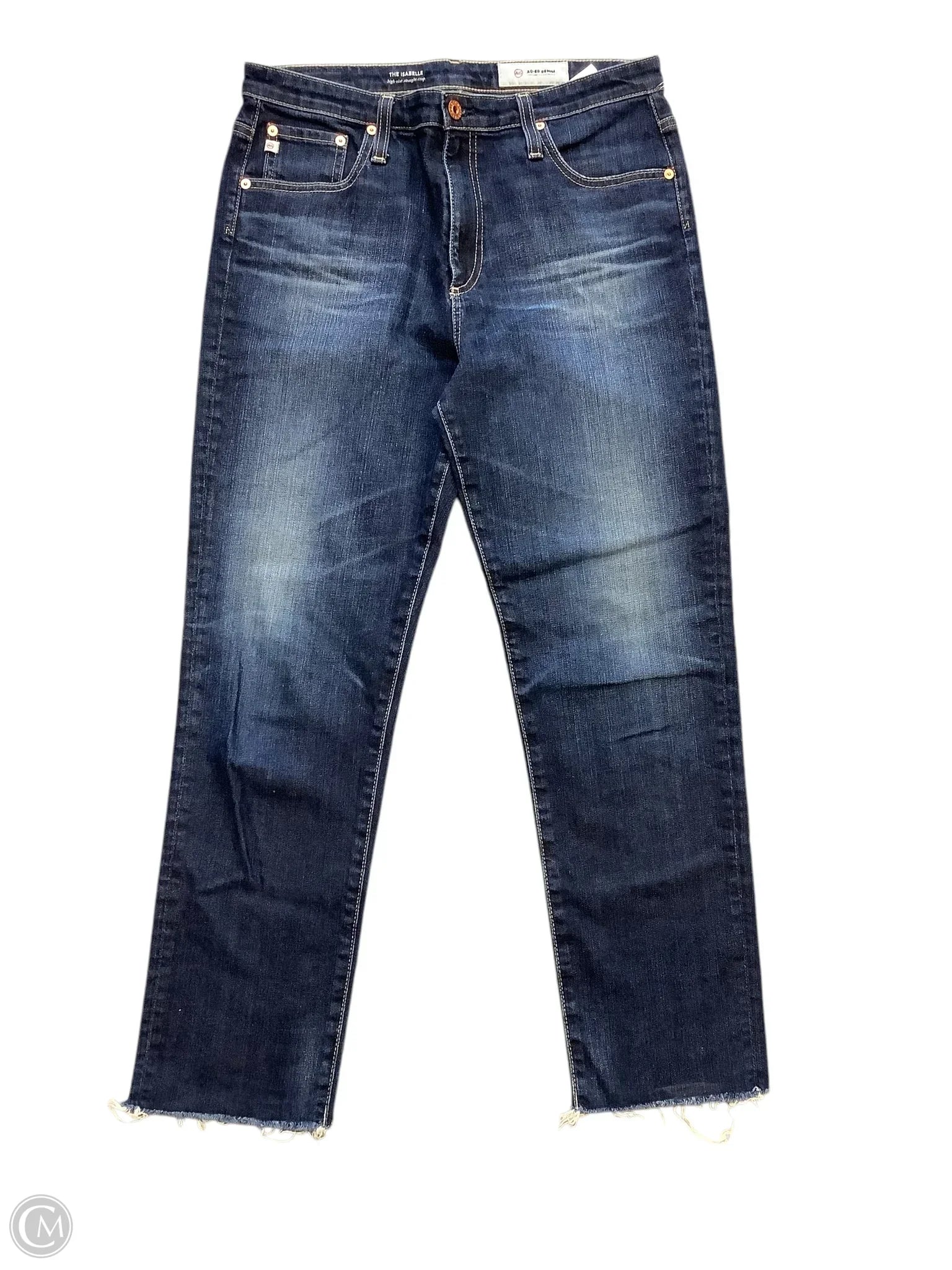 Affordable Men's JeansJeans Straight By Ag Jeans In Blue Denim, Size: 12(31)
