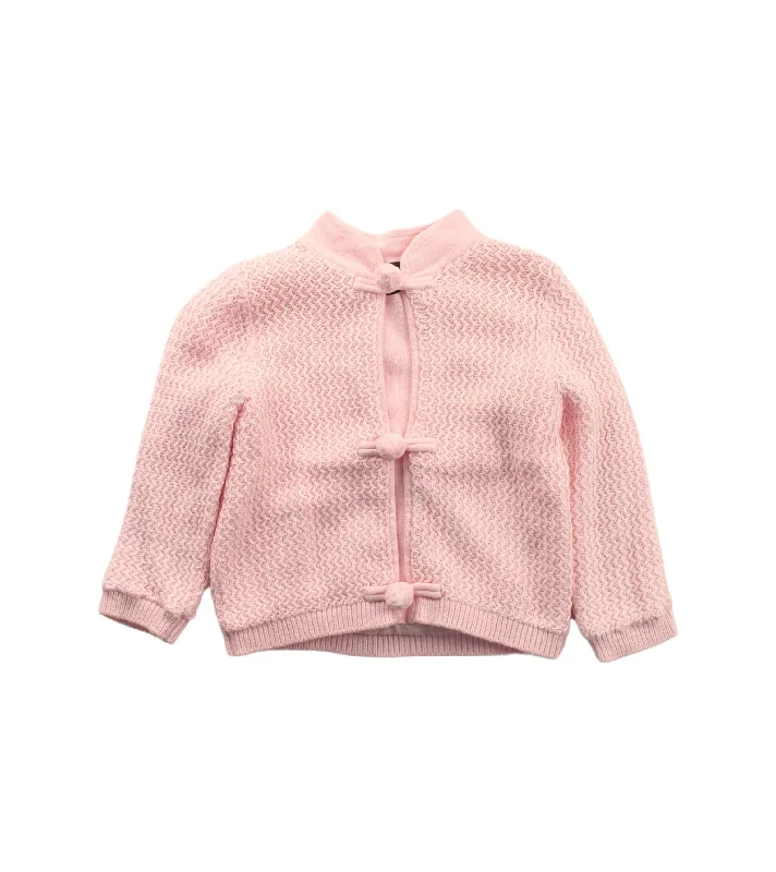 Men's Sweaters with Low-Neck DesignsShanghai Tang Cardigan 3-6M