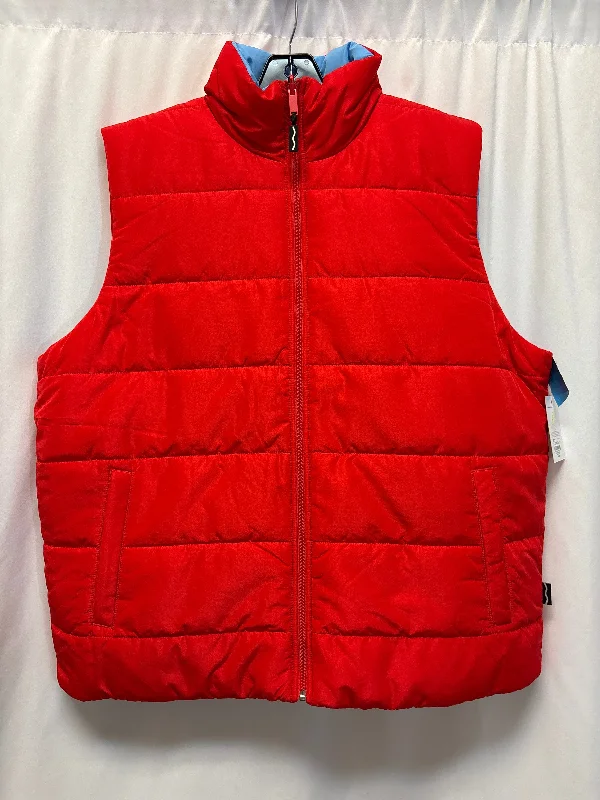 Men's Coats for RunningVest Puffer & Quilted By Cmf In Red, Size: Xl