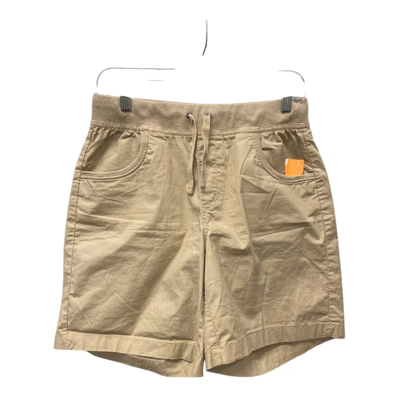 Men's Water-Resistant Swim and Beach ShortsShorts By Basic Editions In Tan, Size:M