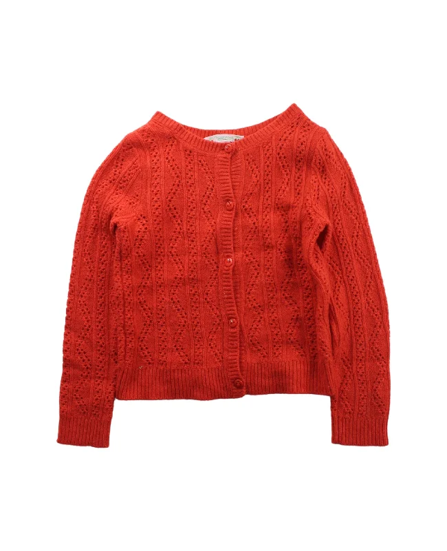 Striped Men's SweatersBonpoint Knit Cardigan 5T
