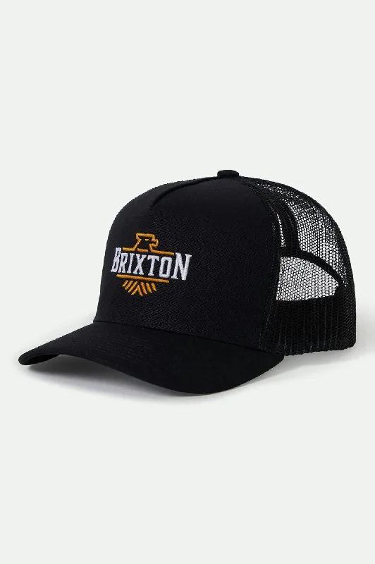 Casual Beanie CapsSkywind Netplus Trucker Hat - Black/Black