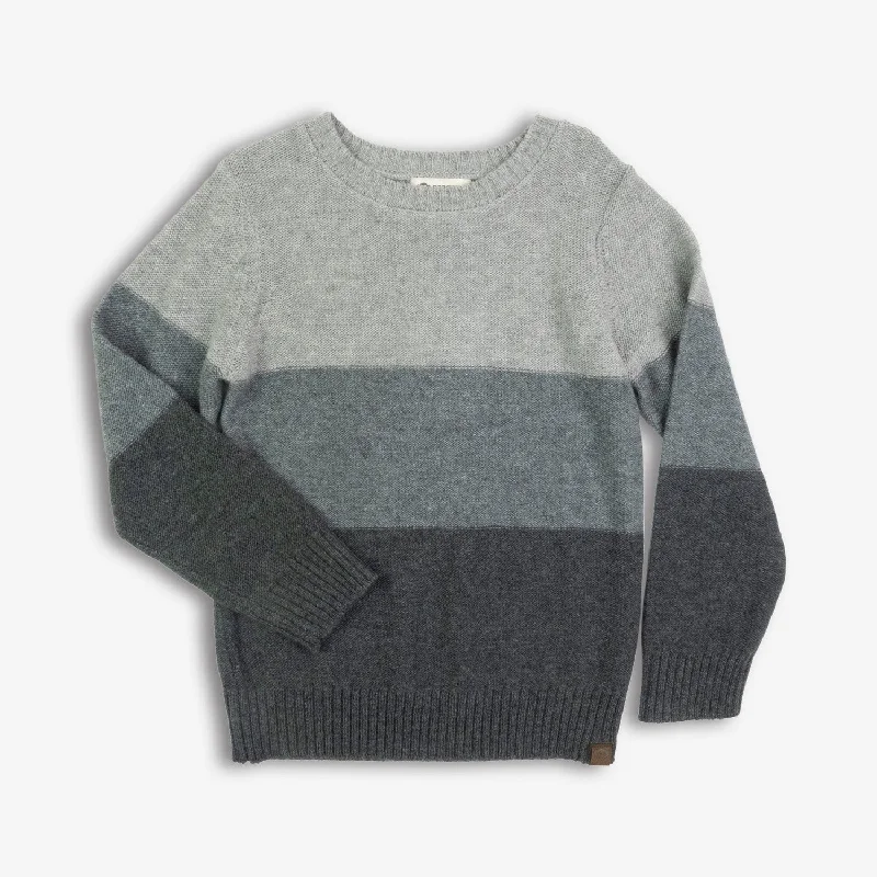 Men's Sweaters with Mock-Neck DesignsKos Sweater | Grey Ombre