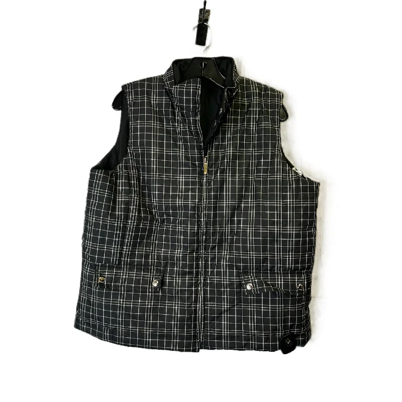 Men's Coats for Dressy OccasionsVest Puffer & Quilted By Jones New York In Black, Size: L Men's Coats for Dressy OccasionsVest Puffer & Quilted By Jones New York In Black, Size: L