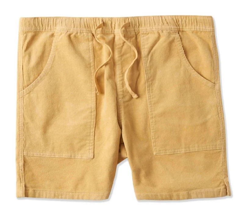 Robust Men's Denim ShortsMen's Trails Cord Short In Butter