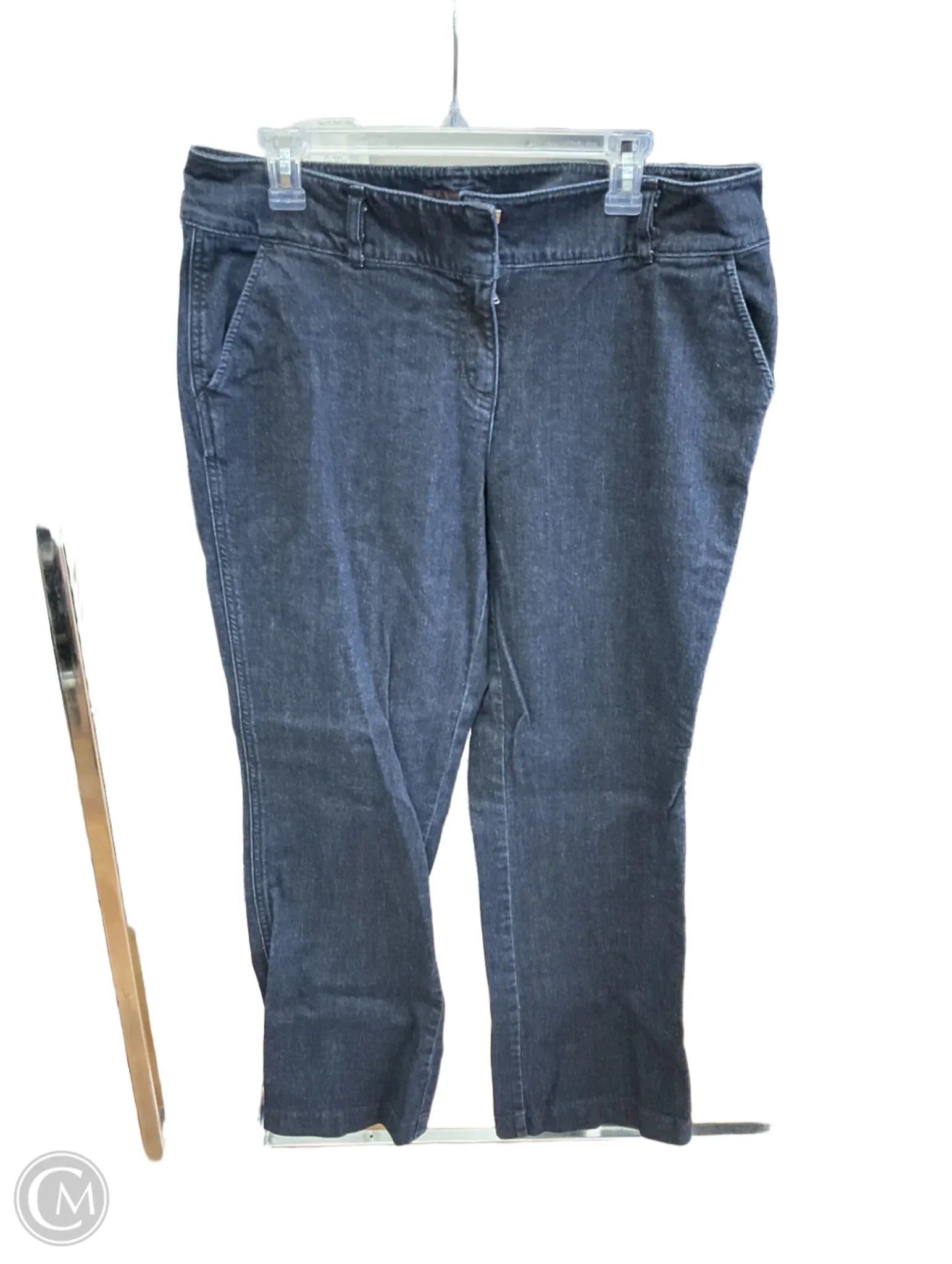 Rip and Tear Men's JeansJeans Flared By Dana Buchman In Blue Denim, Size: 16