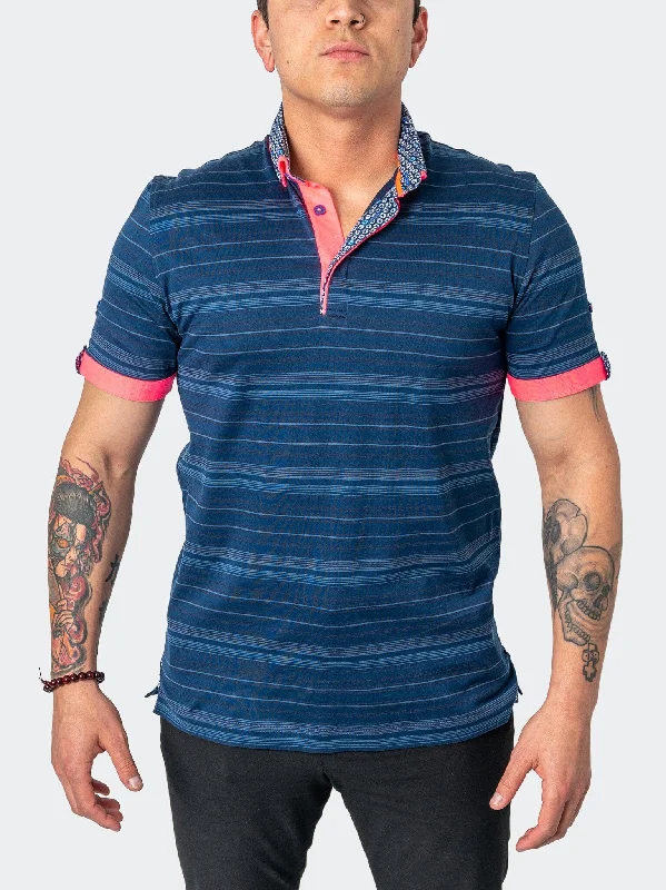 Men's Shirts for HuntingPolo MozartCieloN Blue