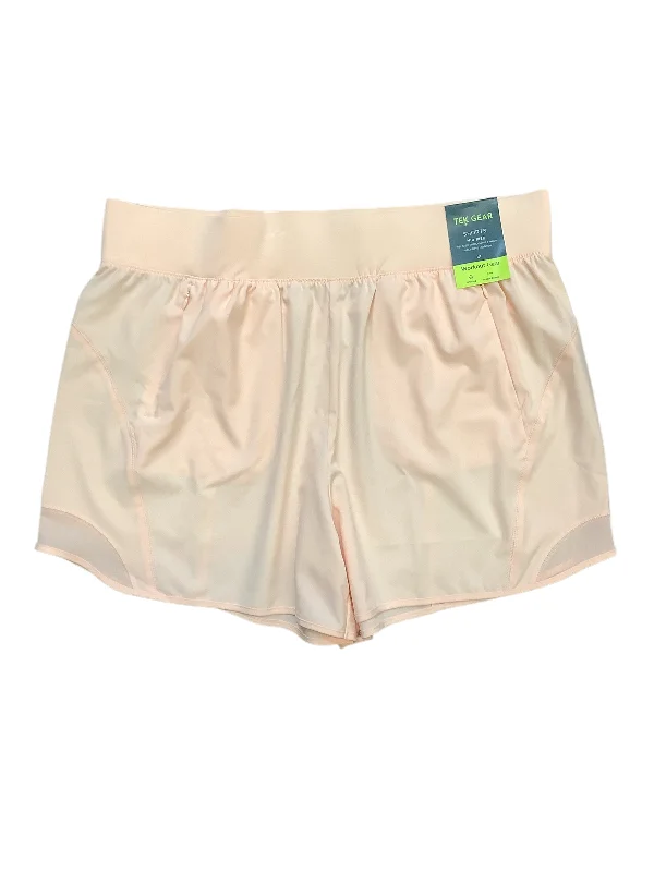 Men's Dressy and Polished Short Pants for Formal EventsAthletic Shorts By Tek Gear, Size: 1x Peach Men's Dressy and Polished Short Pants for Formal EventsAthletic Shorts By Tek Gear, Size: 1x Peach