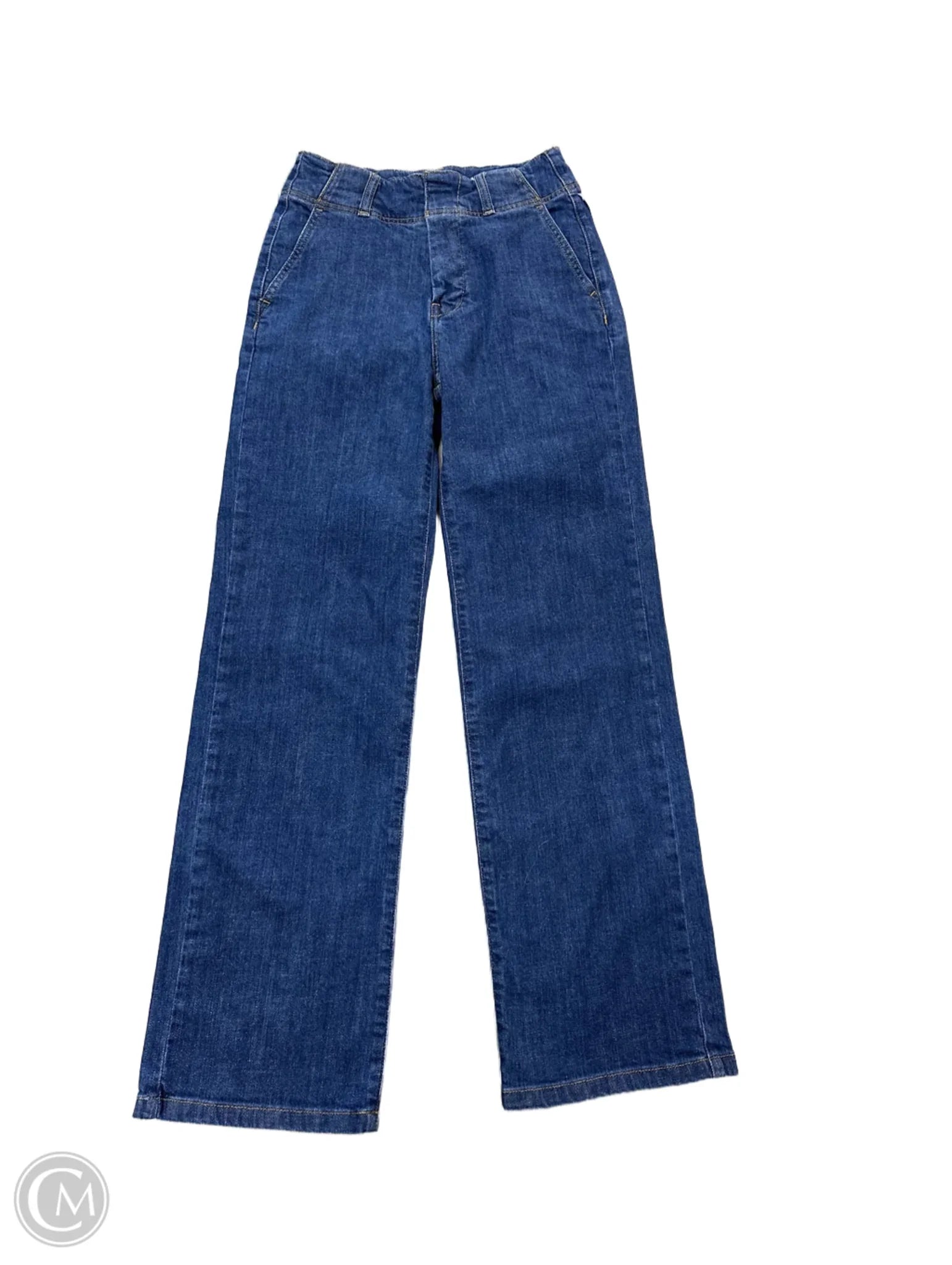 Men's Jeans with Fashionable RipsJeans Straight By Pilcro In Blue Denim, Size: 0