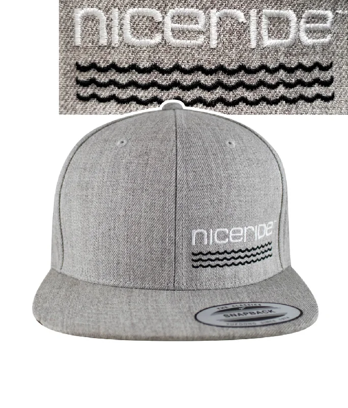 Girls' Beanie Hats"On The Water" Heather Grey Snapback Hat