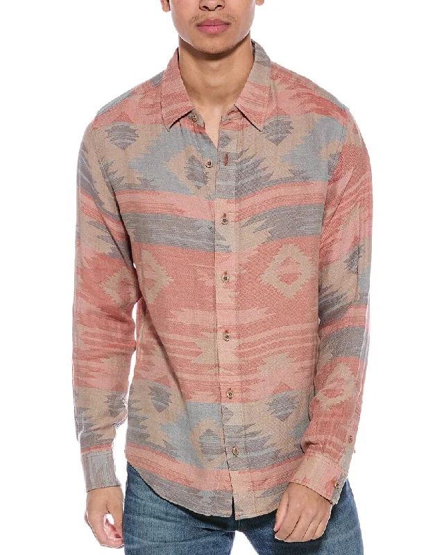 Men's Designer Dress Shirts for High-End FashionWEATHERPROOF VINTAGE Jacquard Aztec Button-Down Shirt Men's Designer Dress Shirts for High-End FashionWEATHERPROOF VINTAGE Jacquard Aztec Button-Down Shirt
