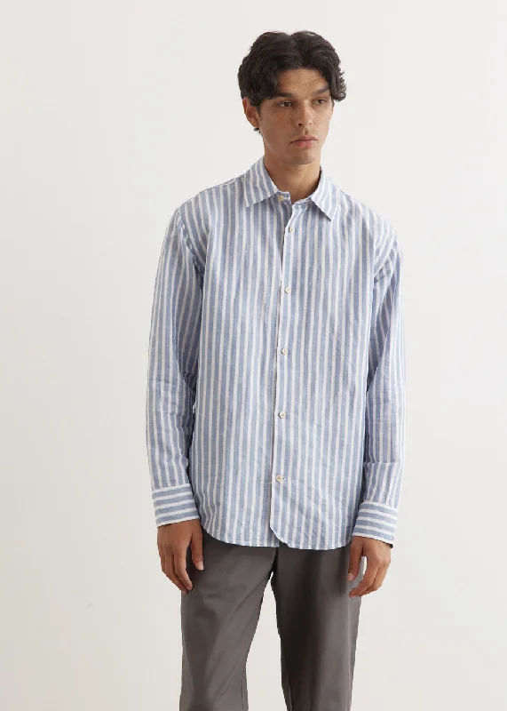 Men's Shirts with Cowl NecksFreddy Linen Blend Shirt