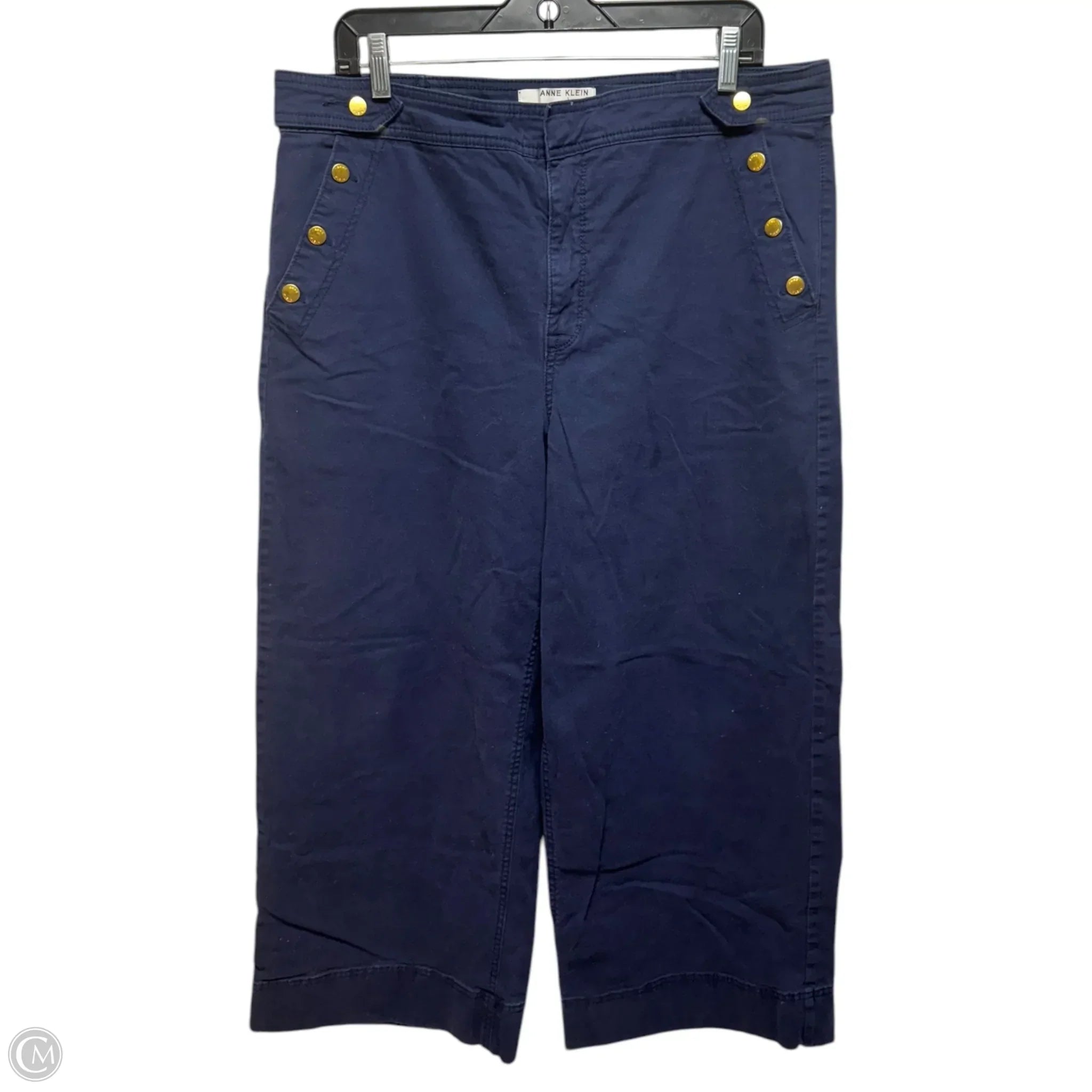 Jeans for Men with Skinny LegsJeans Wide Leg By Anne Klein In Blue, Size: 16