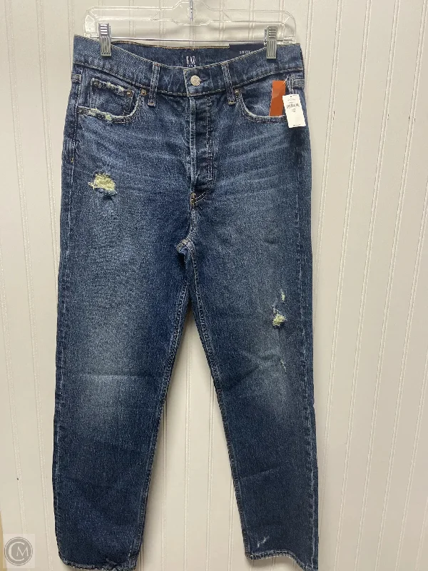 Durable Workwear Men's JeansJeans Boyfriend By Gap In Blue Denim, Size: 10