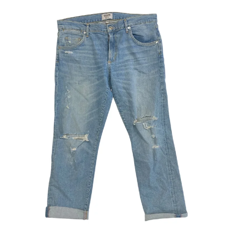 Men's Tapered JeansJeans Boyfriend By Agolde In Blue Denim, Size:10